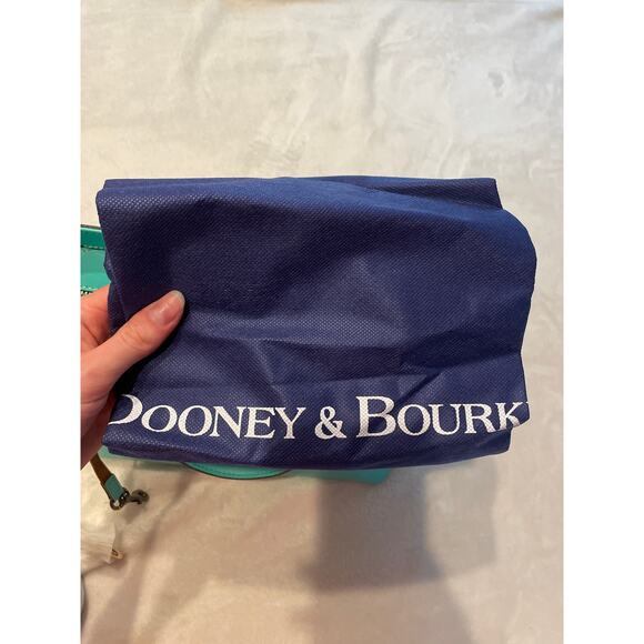 NEW DOONEY & BOURKE Saffiano Leather Top Handle Satchel Bag Top Handle Mint - Picture 6 of 16
